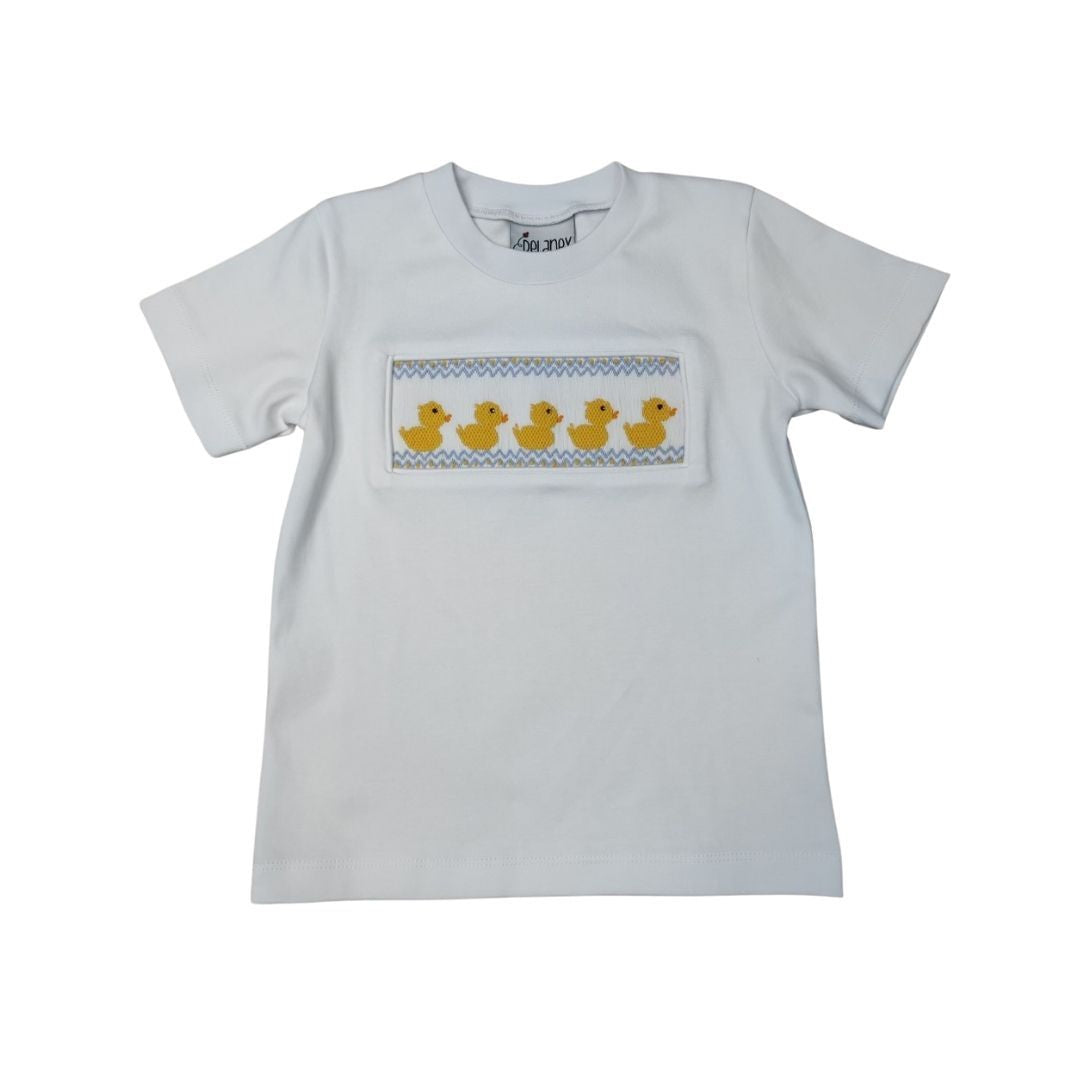 Ducks in a Row Smocked Shirt