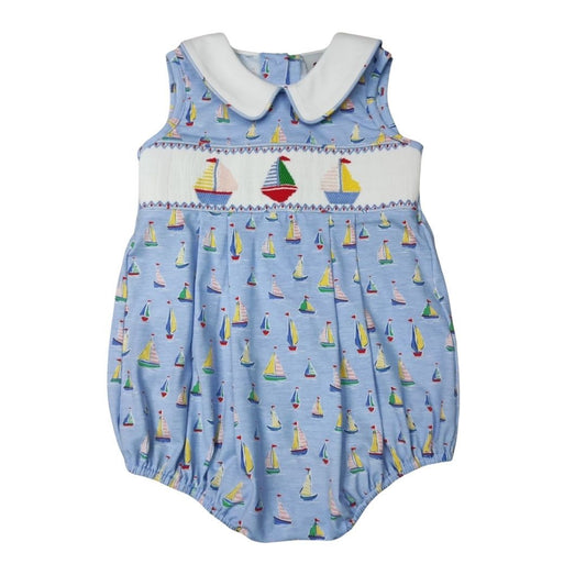 Sailboat Smocked Bubble